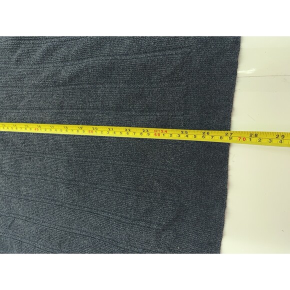 Trussardi Jeans Blue Knit Sweater Vest Blue Navy Made in Italy Cotton Large - Picture 5 of 12